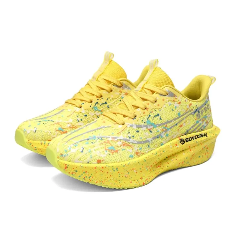 Marathon Men Running Shoes Breathable Lightweight Comfortable Casual Shoes Men Wear-resistant Low-top Comfort Sports Men Running — image 9