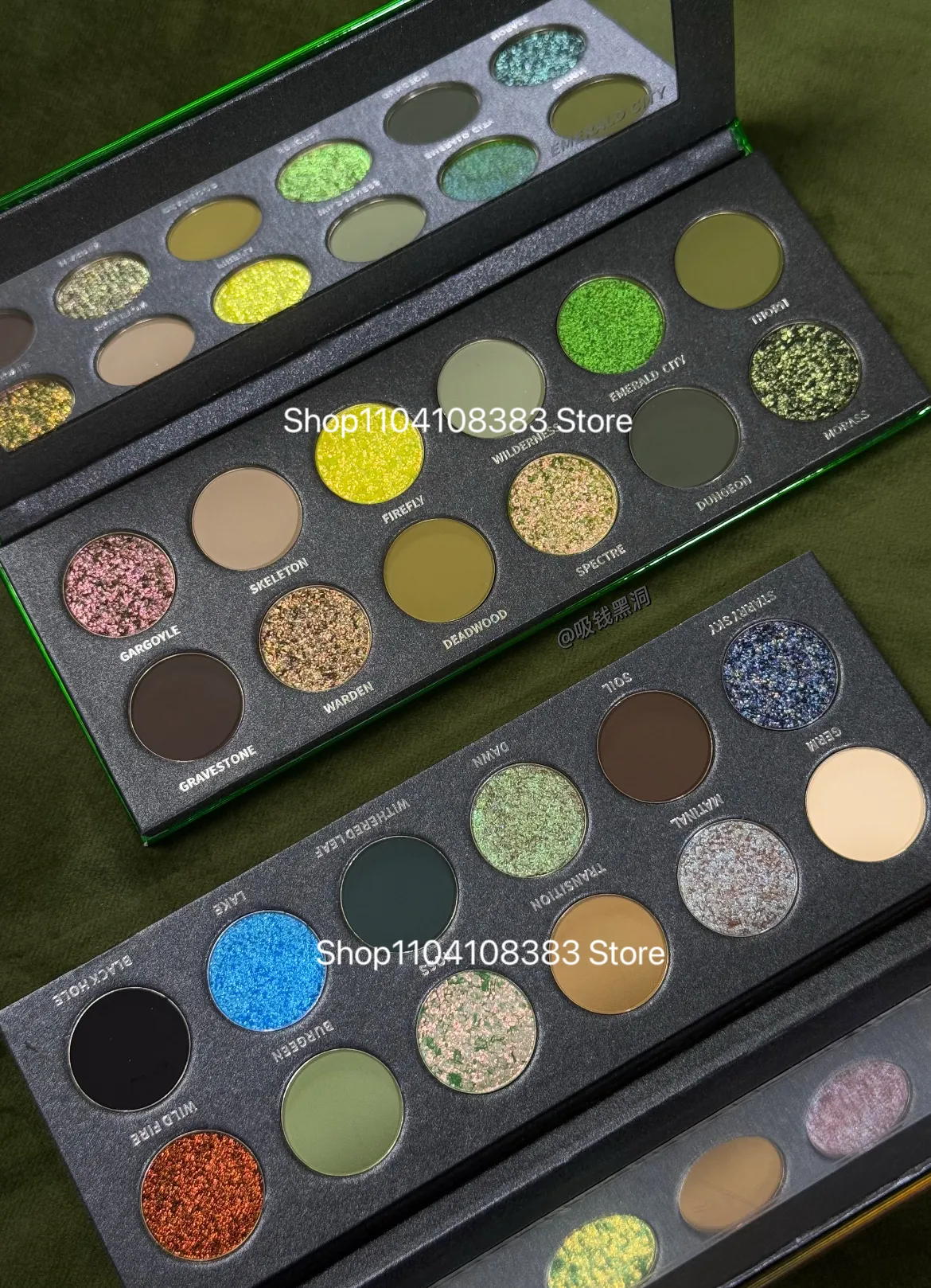 Eye Shadow Disk Chameleon Gothic Eyeshadow Matte Shimmer Soft Smoky Clown High Colors Lasting Eye Makeup — image 6