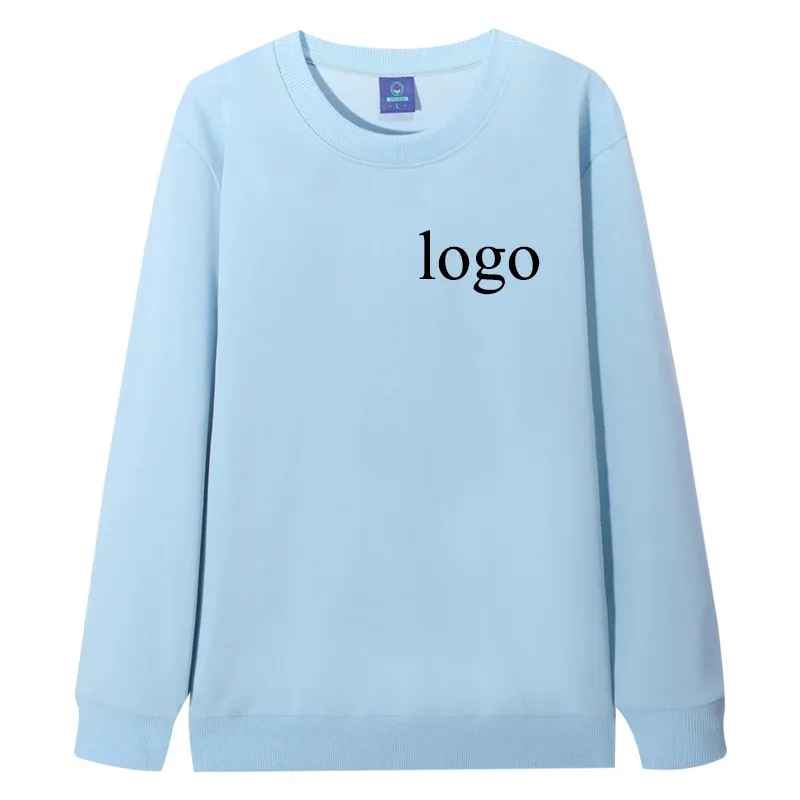 Customized Round Neck 60% Cotton Hoodies Men Fashion Printed Loose Long Sleeve Pullover Women Personality Streetwear Sweatshirts — image 8
