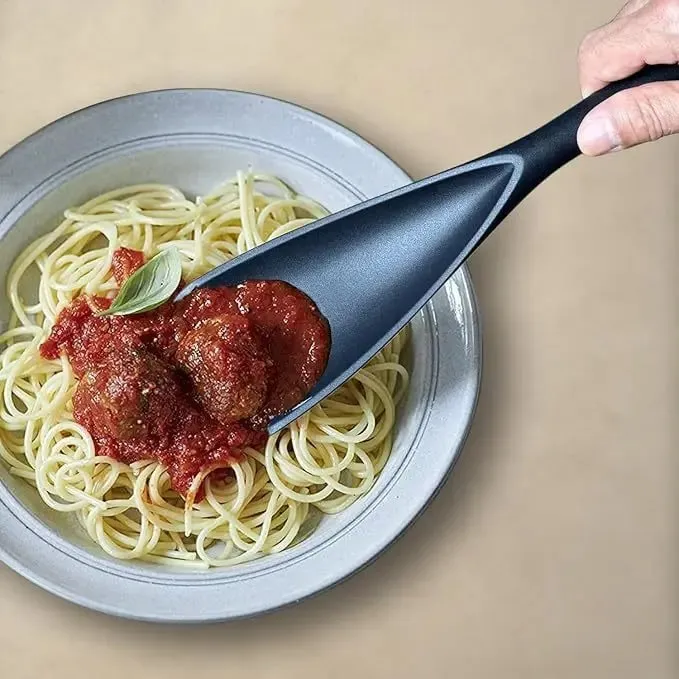 All-in-one silicone duckbill spatula heat-resistant cooking spoon salad server ice scoop and multi-functional spatula — image 8
