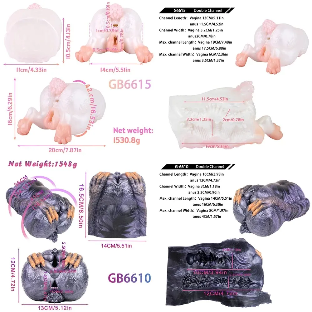 Fantasy Buttocks/Torso Style Silicone Male Masturbator Single/Dual Channel Adult Onahole Pocket Pussy Stroker Sex Toys 오나홀