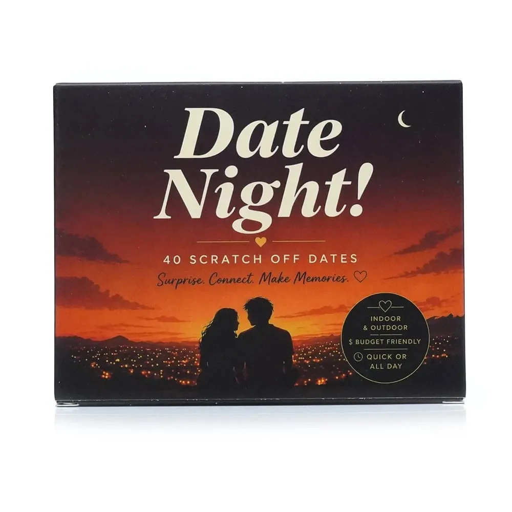 Romantic Date Night Card Game Scratch Off Adventure For Couples Interactive Relationship Game Surprise Challenge Cards Creative — image 3