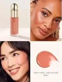 Bộ trang điểm Rare Beauty dạng lỏng nổi bật Giữ ẩm và không bị khô Phấn má hồng dạng kem Lustrous Moist Nature Liquid Blush