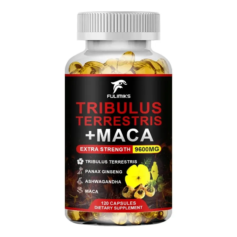 Tribulus Terrestris + Maca Capsules 9600MG with Ginseng & Ashwagandha Supports Energy Stamina & Muscle Performance — image 8