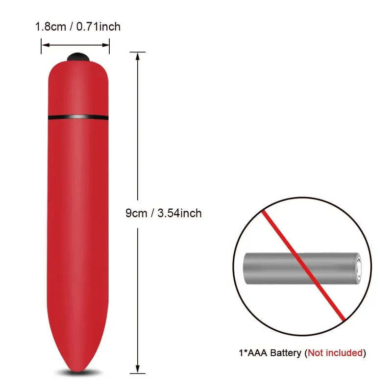 Mini Size Bullet Vibrator Butt Plug for Men Women Anal Plug Beginner Battery Powered Prostate Massager for Gay Adult Sex Toy — image 10