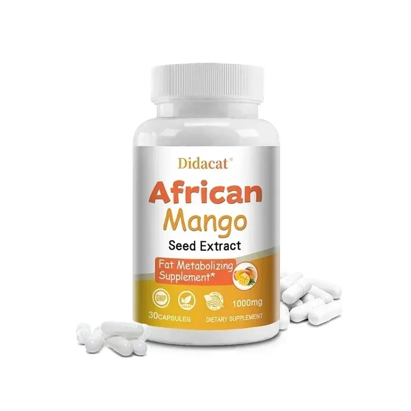 African Mango Capsules - Krachtig metabolisme Eetlustremmer Immuunsysteem Gezondheid Vetverbrandingscapsules Niet-GMO — image 8