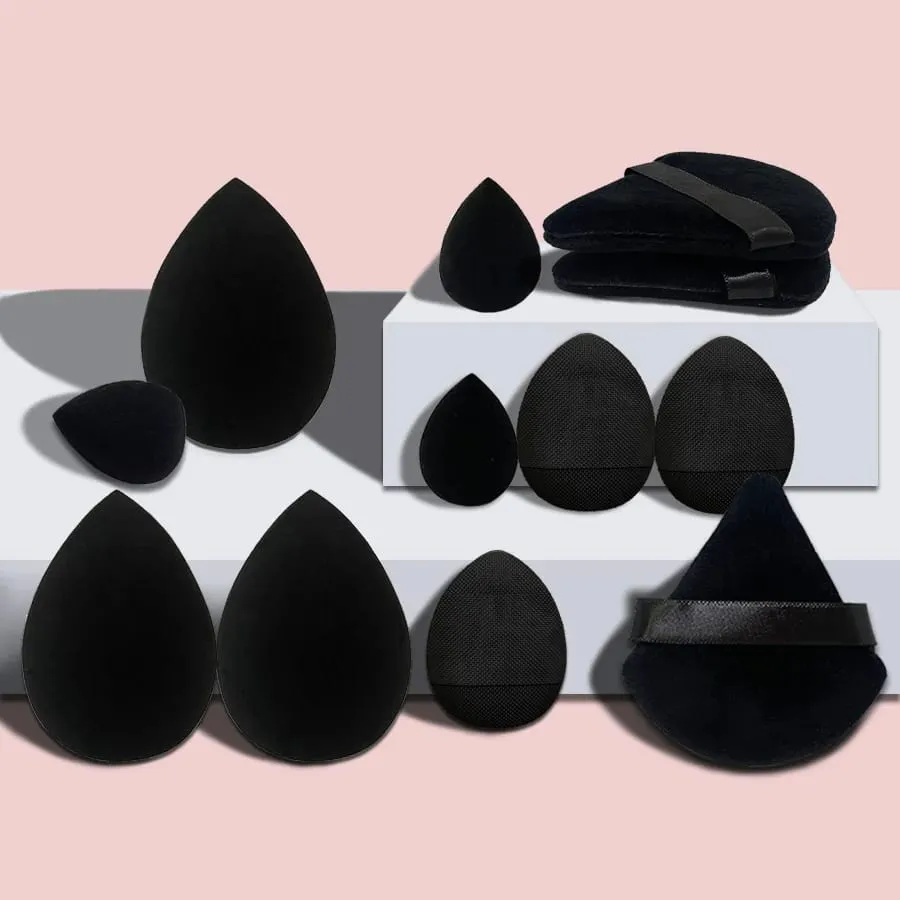 12pcs Small medium and large combination set Makeup Puff Essential for beginners — image 2