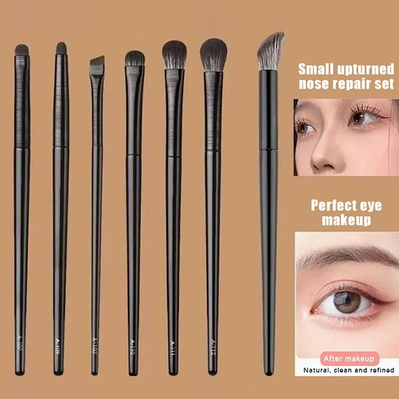 Makeup Brushes Set 5 6 8 10 Pcs Professional Soft Eyeliner Eyeshadow Contouring Blending Blush Beauty Tools Kit for Women — image 2