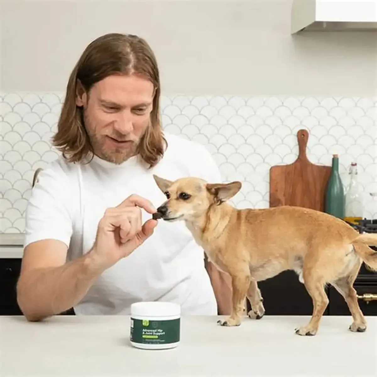 Suplemen Pinggul dan Sendi Anjing Tingkat Lanjut untuk Anjing Ras Kecil & Menengah - Glucosamine Chondroitin Omega 3 MSM Green Lipped Mussel — image 5