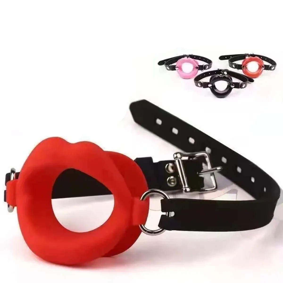 SM Slave Mouth Gag Female Blowjob Mouth Opener Couple Oral Sex Toys Adult BDSM Erotic Games Bondage Gear Kits 18+ Sex Products — image 2