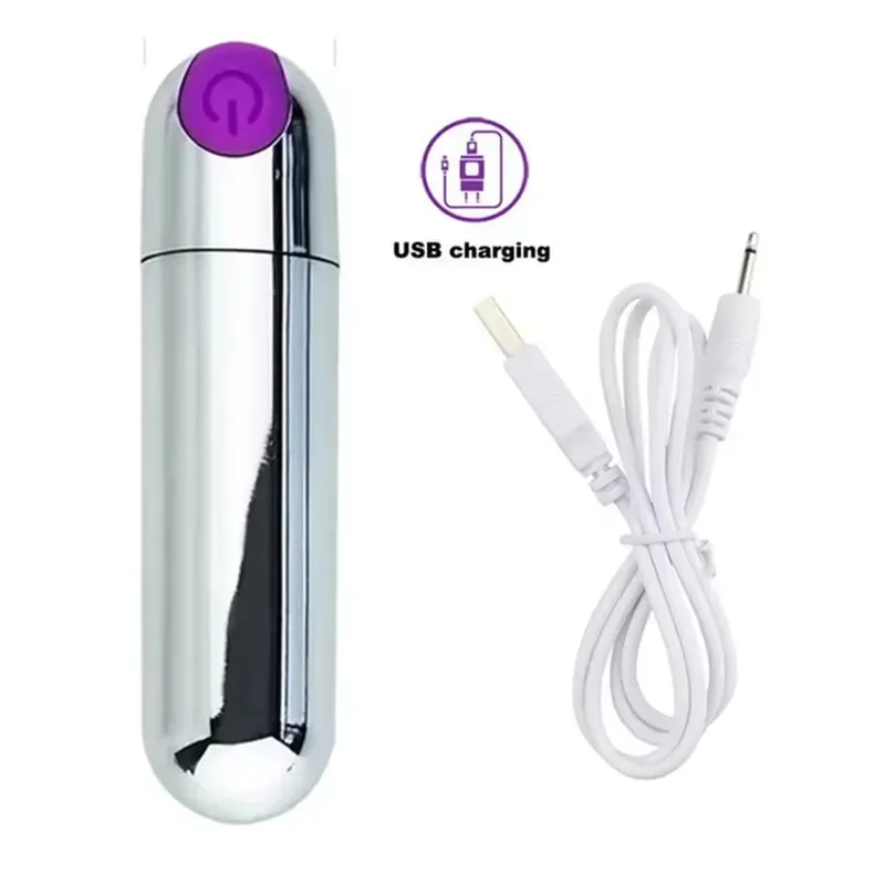 Mini Bullet Women Vibrator Powerful Vibrating G-Spot Vagina Stimulator Strong Shock Dildo Clitoris Massager Sex Toys for Women — image 12