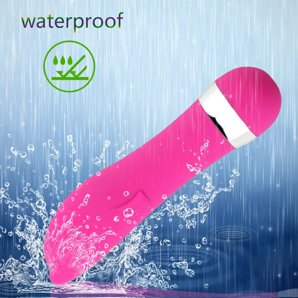 Gode réaliste Mini vibrateur masseur magique baguette stimulateur de Clitoris Vaginal G Spot Silicone jouets sexuels pour adultes pour femmes Couples — image 3