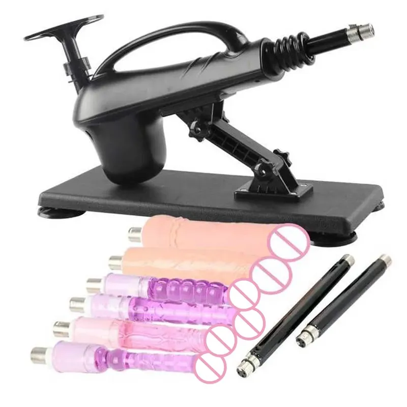 A2SS-Portable Automatic Masturbation Machine for Women with Big Dildo Men's Sex Toy Pumping Gun for Couples — image 16