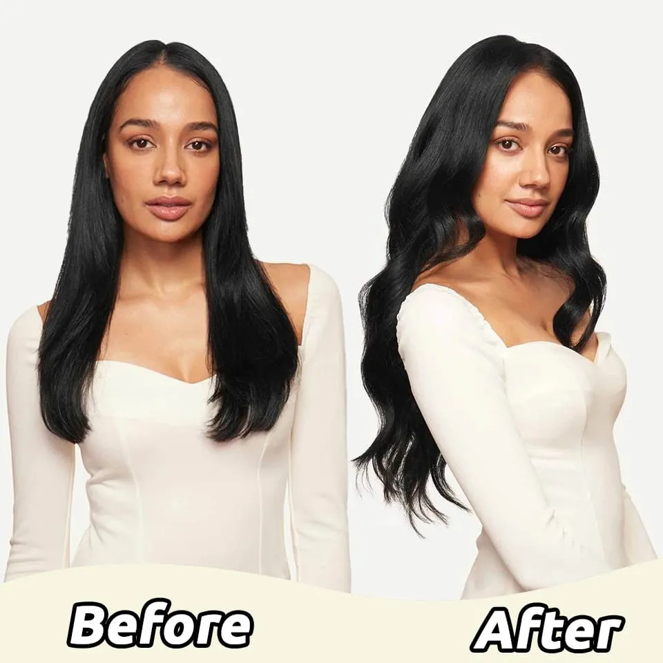 Synthetic 24Inch Hair Extensions OnePiece 5 Clips Long Straight Hairstyle Heat Resistant Fake Hairpiece For Women Natural Brow — image 4