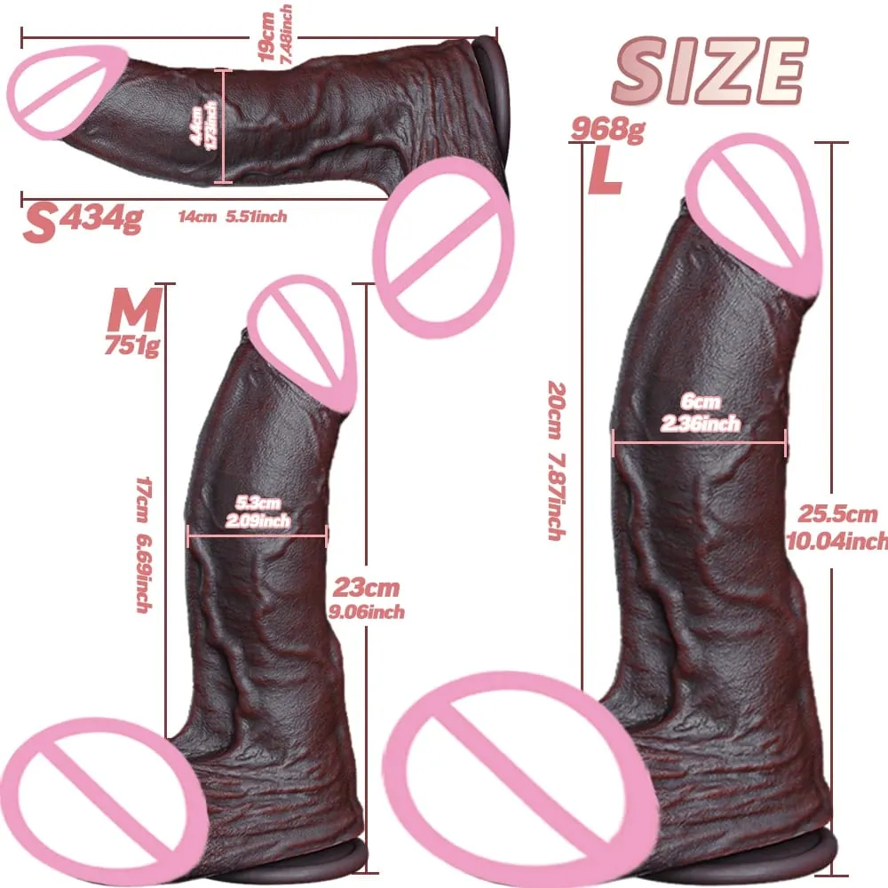 Gros gode réaliste doux XXL, porno énorme et épais, faux pénis, Double bite en Silicone, femme et homme, Masturbation, ventouse, jouets sexuels anaux — image 2