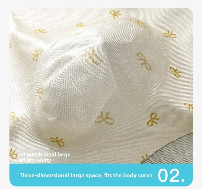 Male Seamless Ice Silk Briefs Cute Heart Bowknot Print 3D Molded Pouch Low Rise Soft Breathable Men Underpants — image 16