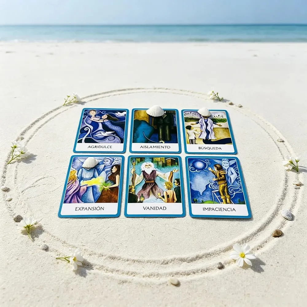 Oráculo De Los Chakras Oracle Cards Spanish Version 49 Cards Divination Tarot Deck Meditation Spiritual Guidance Cards Game — image 5