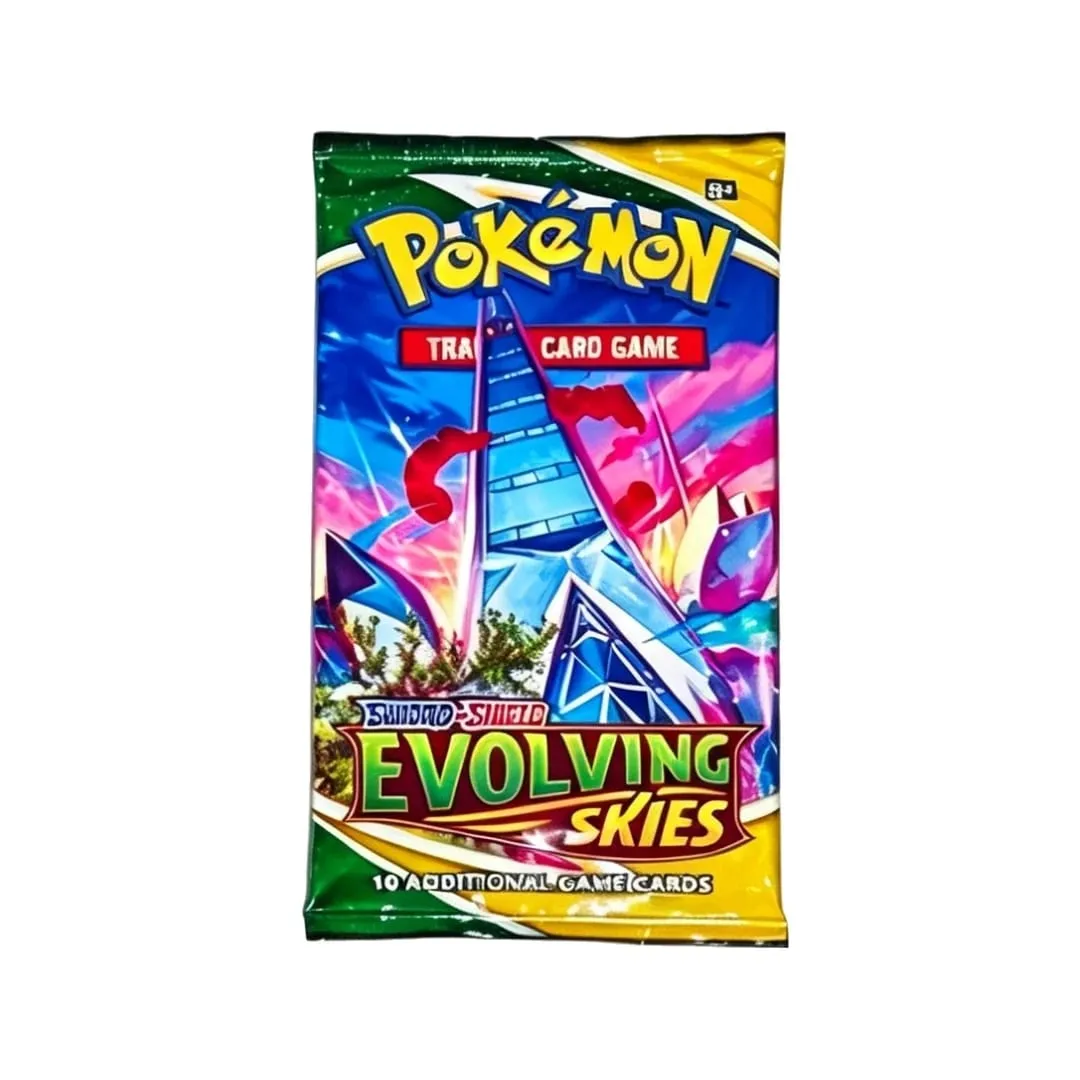 Pokemon TCG Sword & Shield Evolving Skies Booster Box 36 Packs Trading Card Game Collection Cards Toy for Kids Gift — image 3