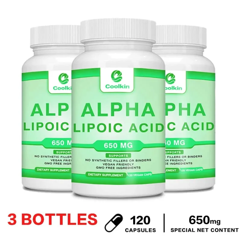 Alpha Lipoic Acid - for Nerve Health Circulation Brain Function Cognition Support Antioxidant Nutritional Supplement — image 11