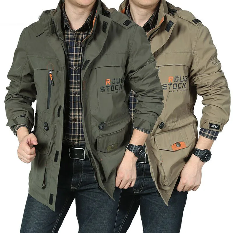 2026 New Style Spring-Autumn Outdoor Lightweight Casual Jacket Waterproof Breathable Men's Coat