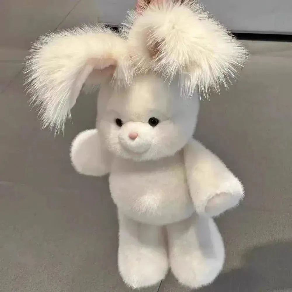 New Design Soft Rabbit Stuffed Animal Plush Pillow Cute 17.7inch Stuffed Animals Plush Emotional Support with Long Ear Plush Toy