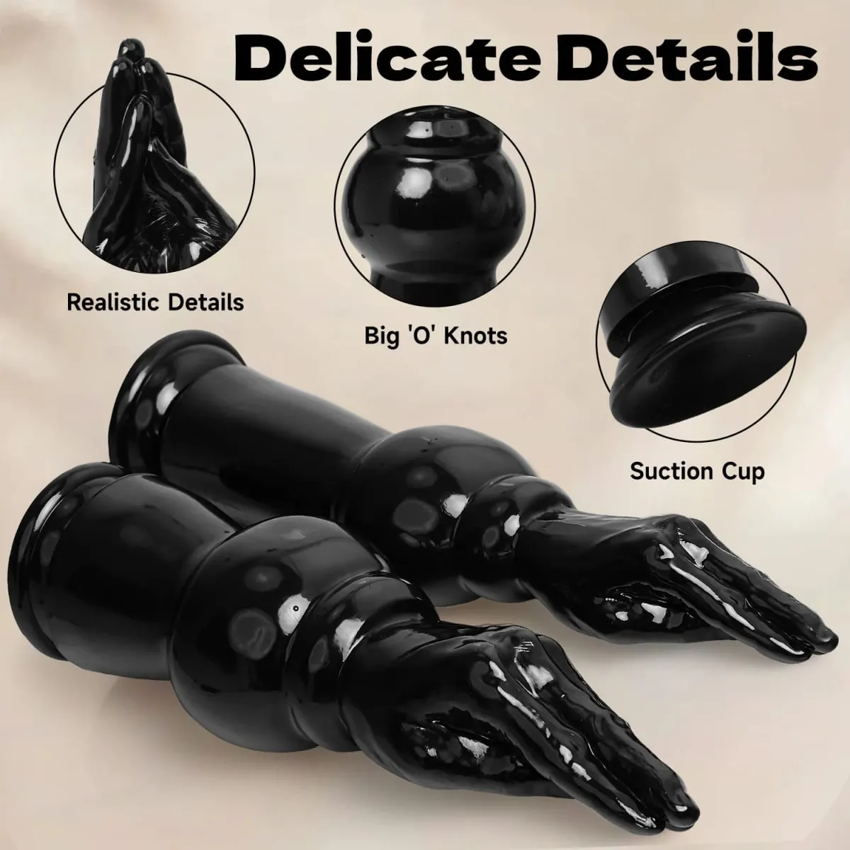 New Fist Hand Anal Plug Butt Plug Vaginal Butt Dilator Men Anus Expander Big Dildo Female Masturbator Sex Toy 18 Adult For Women — image 4