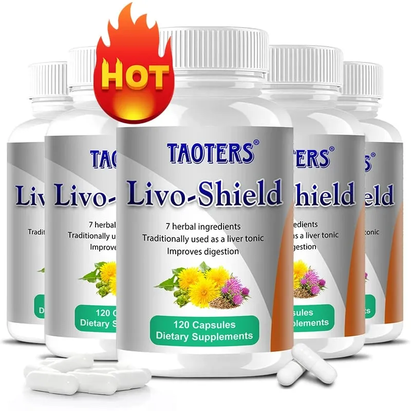 Organic Milk Thistle Extract Capsule & Dandelion for Antioxidant Detox Support Liver Health Function Herbal Supplement — image 9