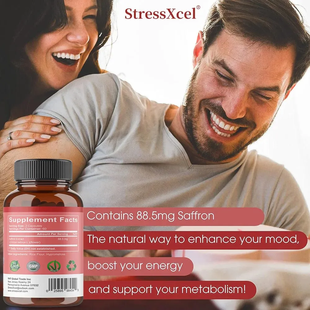 Saffron Supplement Protects Eye Health Improves Dull Skin Tone Promotes Blood Circulation and Boosts Metabolism — image 3
