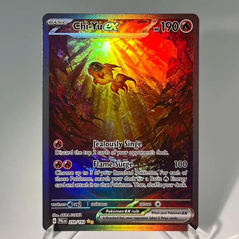 Paldea Evolved PKM Cards PTCG4-C GX Rainbow Magikarp Raichu Tyranitar Iono Rare Collection Battle Toys Gifts for Hobbies — image 23
