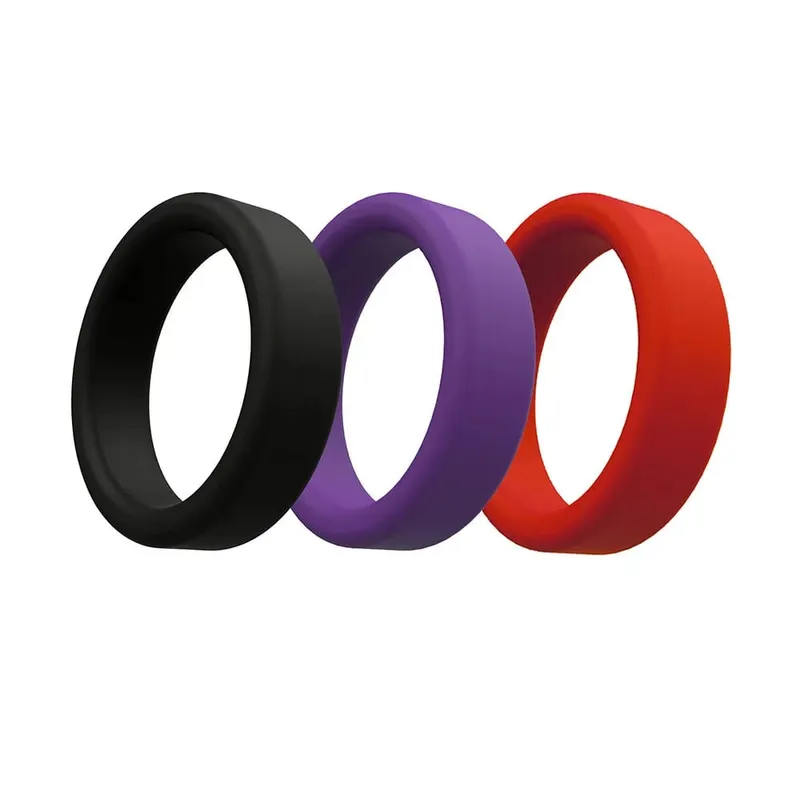 Silicone Penis Ring Cock Ring Erection Ring Delay Ejaculation Fixed Stamina Enhancer Sex Toys Adult Male Couples Long Lasting — image 18
