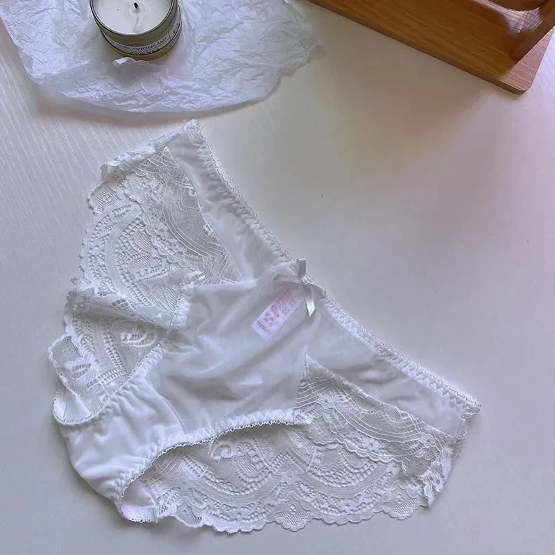 Ultra-Thin Push Up Lace Bra & Panty Set Sexy Big Bust Anti-Sagging Lingerie Underwear — image 4