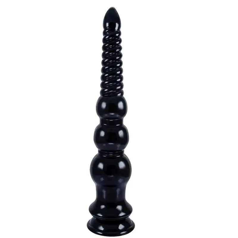 Soft PVC Gourd-Shaped Anal Beads Textured Anal Plug Suction Cup Anal Plug Prostate Massager Adult Sex Toys for Couples Unisex — image 7