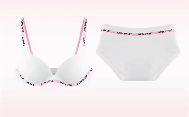 Trendy Dopamine Multicolor Seamless Bra Panty Set Sexy Push Up Small Bust Lift Wireless Soft Support Daily Party Plus Size 32-38 — image 16