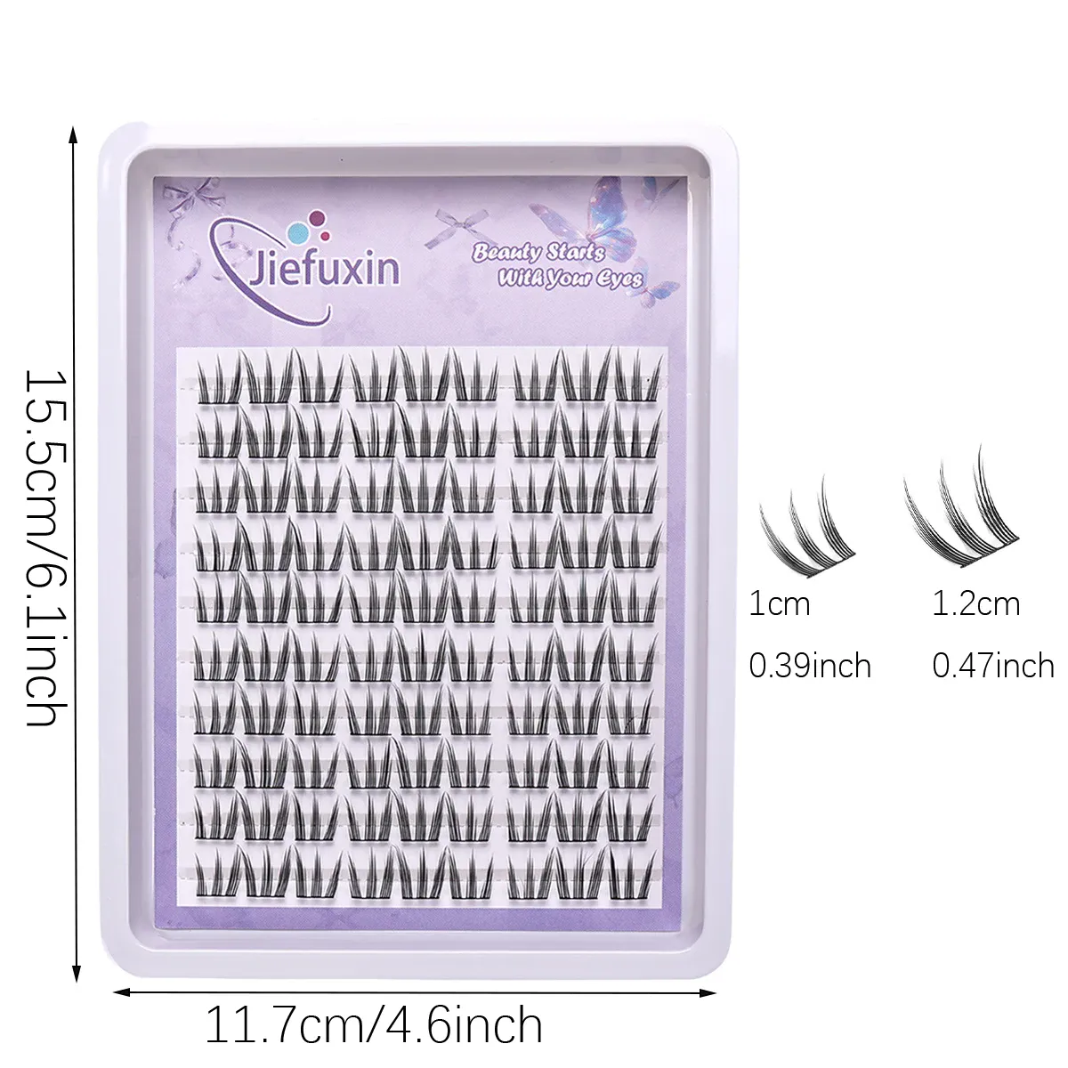 DIY Lash Extension Kit Cute Cat Paw False Eyelashes Eye Enlarging Daily Kawaii Eye Makeup — image 4