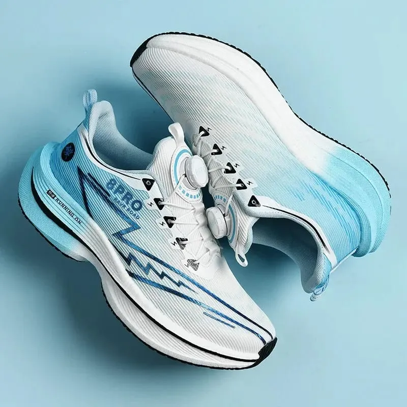 Carbon Plate Marathon Running Shoes Men Women Breathable Lightweight Shock Absorbing Non Slip Sports Sneakers — image 12