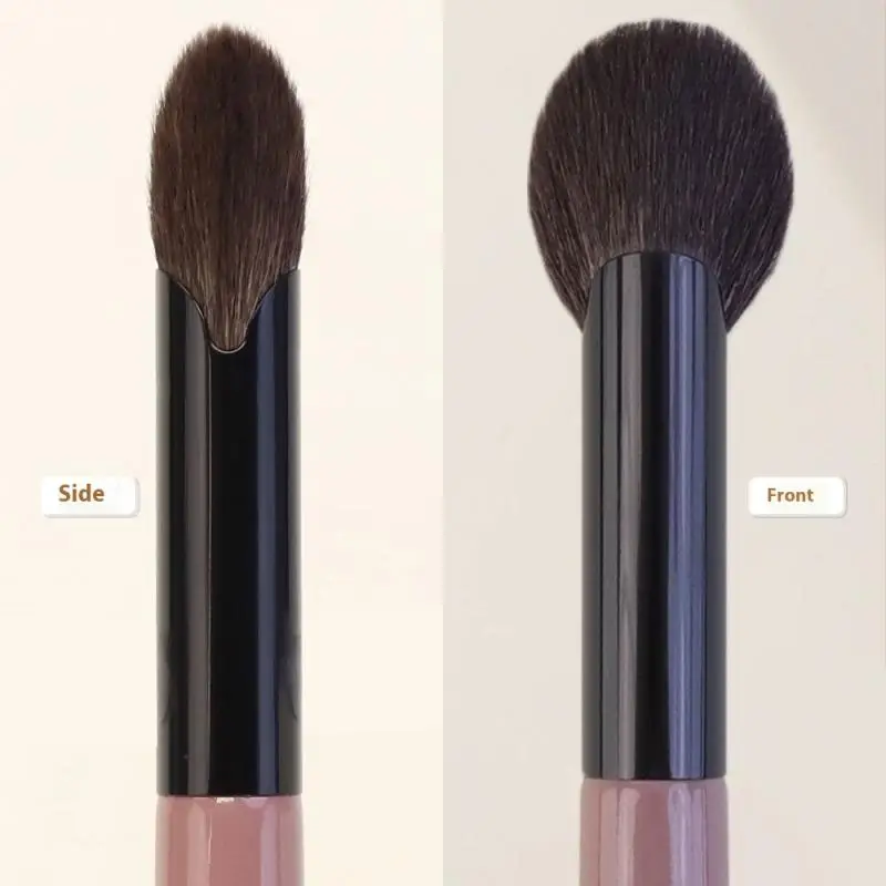 Hot Sale 1 Pcs Small Fan Shape Blusher Brush Powder Blush Cream Liquid Blush Makeup Brushes Precise Blush Brush Makeup Tools