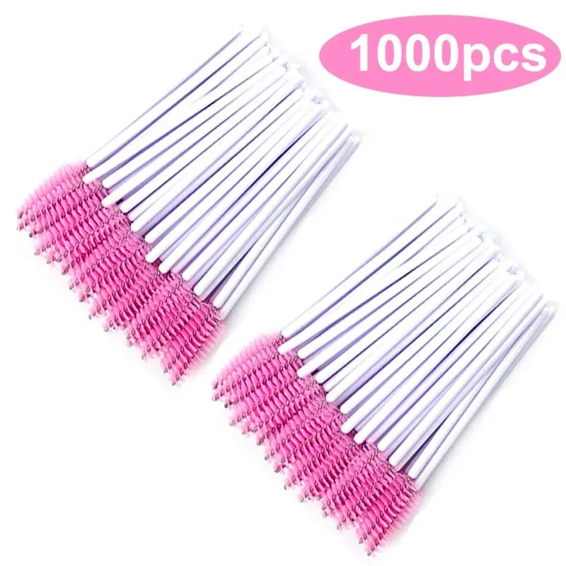 Wholesale Eyelash Brush Mascara Wands Wholesale Spoolies Eyebrow Lash Cleaning Brushes Applicator Makeup Tools 50/1000/2000pcs — image 10