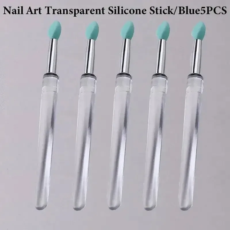 3/5/10PCS Reusable Lip Brush Silicone Lip Mask Applicator Transparent Lipstick Tool For Lip Gloss Eyeshadow Brushes Makeup Tools — image 23