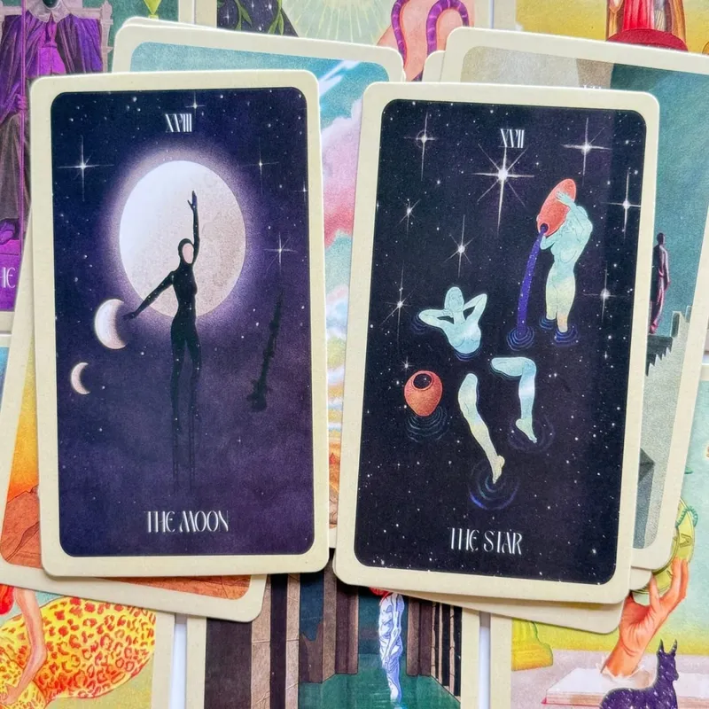 The Infinite Door Tarot Cards 78Pcs English Leisure Entertainment Game Family Gathering Divination Deck Board Playing Game — image 2