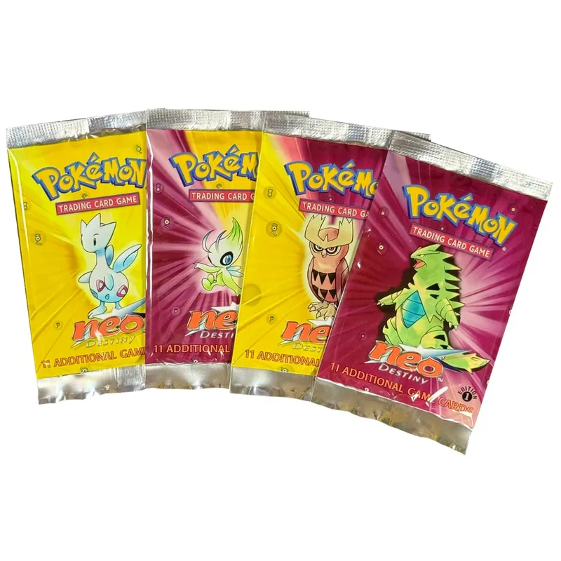 Booster Pack 11pcs/bag 1st Edition Pack Neo Destiny (N4) Trading Card Game Collection Battle Booster Toys Boys Gift — image 1