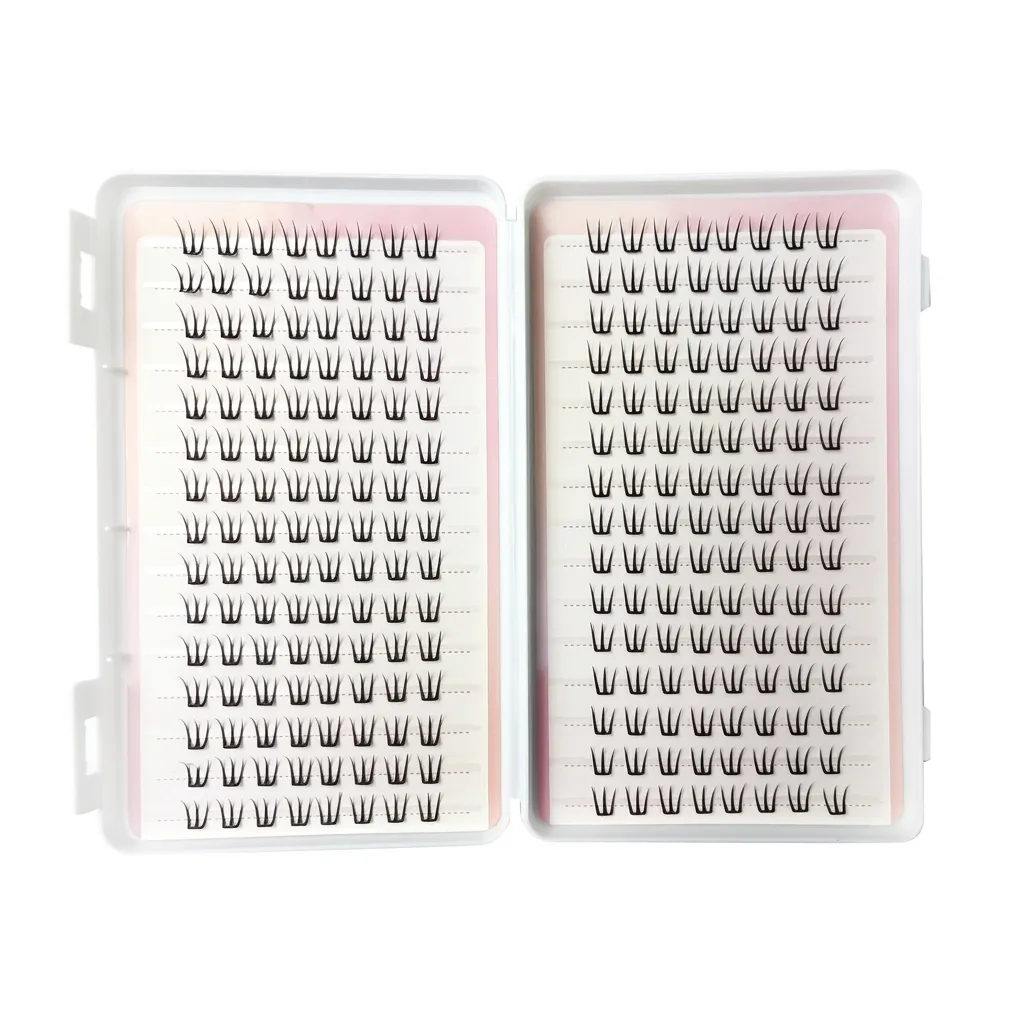 30rows Women's Idols False Eyelashes Natural Volume Daily Eye Makeup Women Beginner Large Capacity Lashes C Curl Synthetic Fiber — image 2
