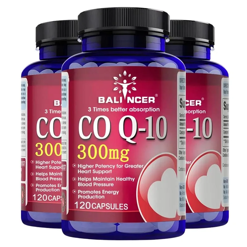 CoQ10 300mg Capsules - Highly Absorbable Antioxidant Cardiovascular Heart Energy Support Vegan Non-GMO Gluten-Free — image 11