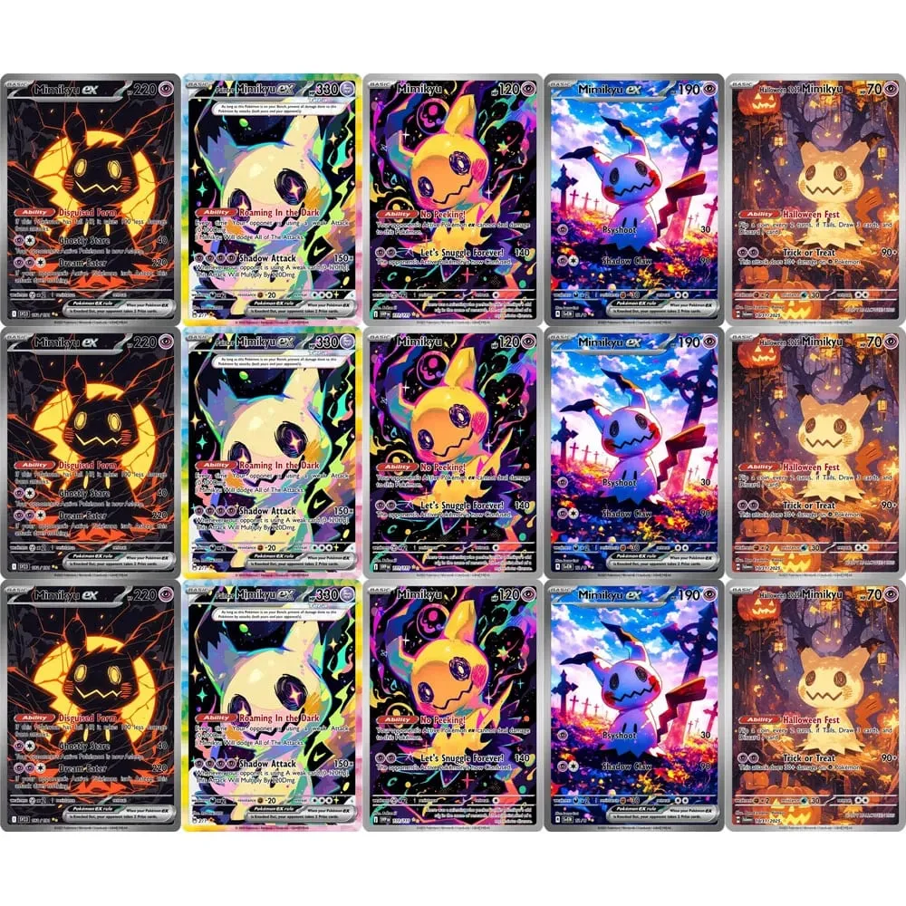 TCG Collection Cards Mimiku DIY High Quality Self Made Single Card Classic Game Anime Card Gift Toy — image 3