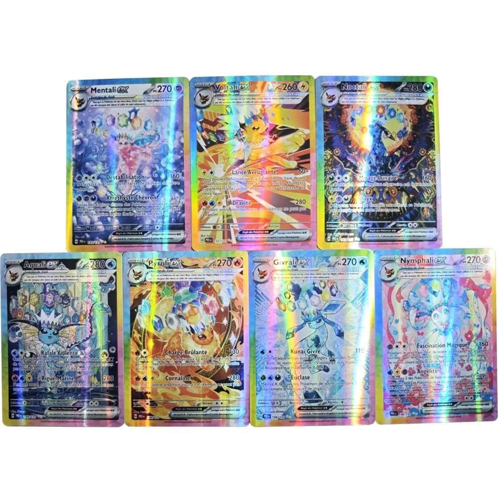 French Version Pokemon Cards VMAX V EX GX MEGA VSTAR Carte Collection Battle Trainer Children's Christmas Toys Gift — image 4