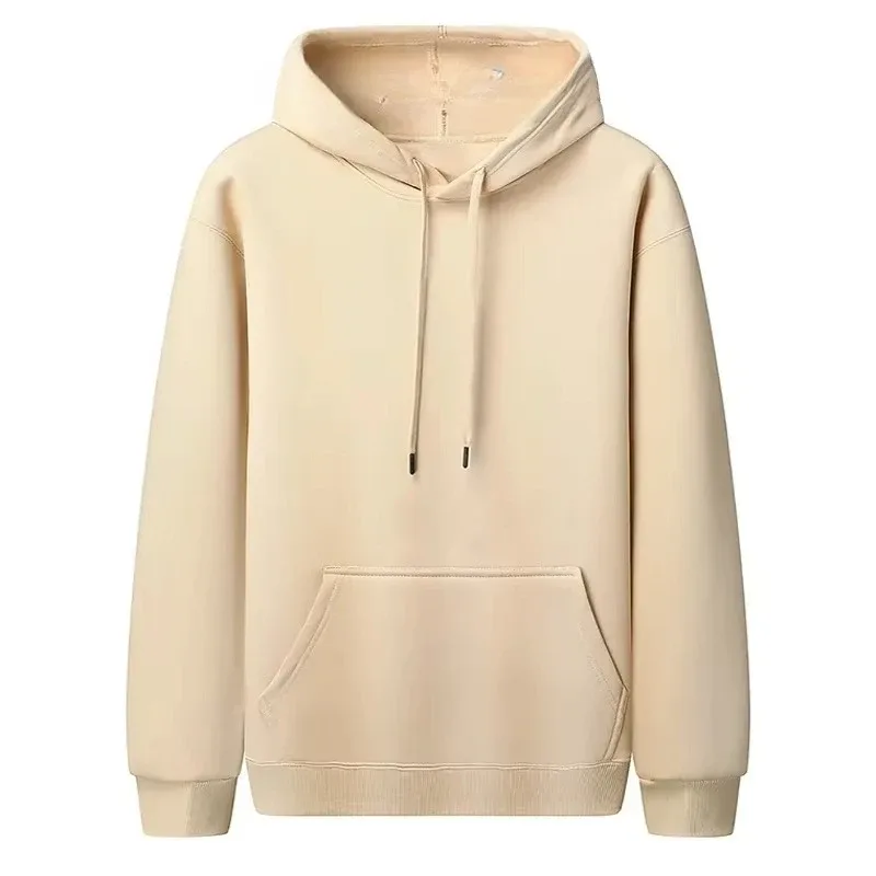 Fleece Men's Women Oversize Casual Sweatshirt Hoodies Couple Unisex Pullover Autumn Winter Loose Cotton Sport Hoody Clothing Top — image 18