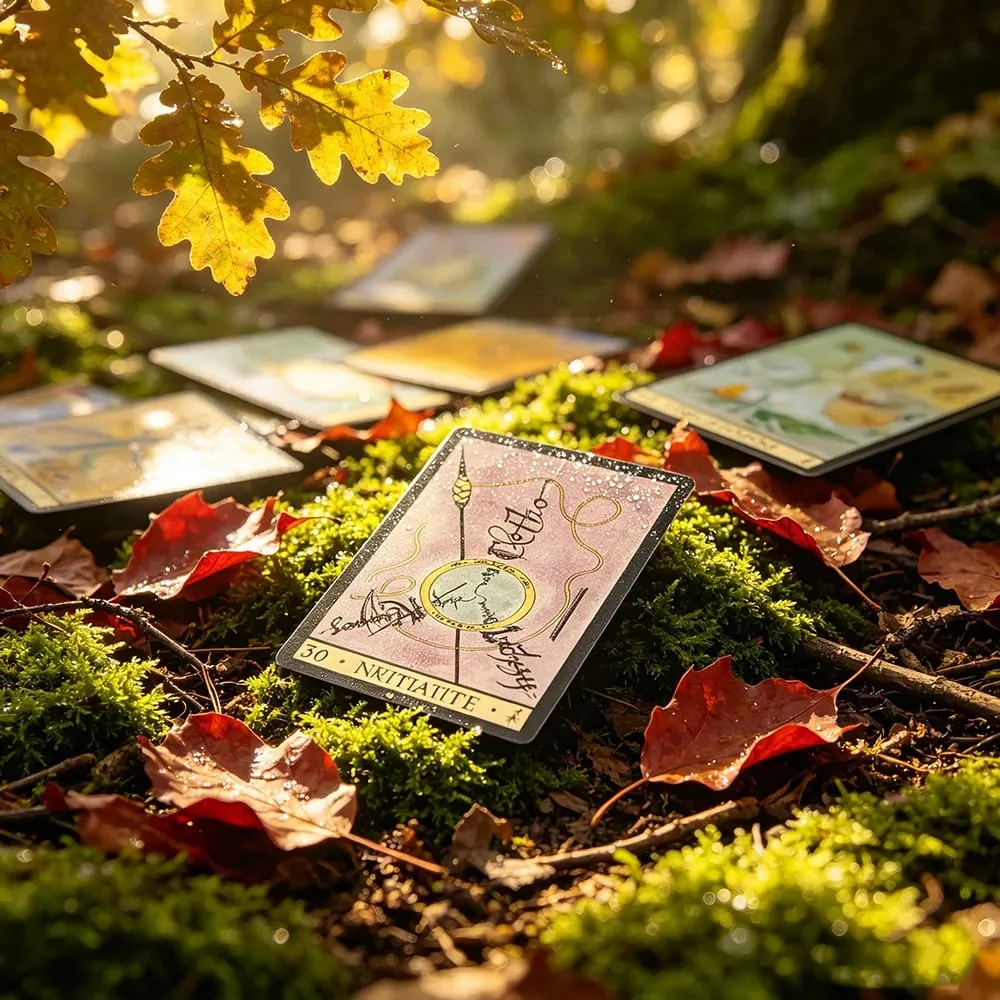 Oracle De La Triade Oracle Cards French Version Cards Game Spiritual Divination Oracle Cards With Guidebook for Beginners