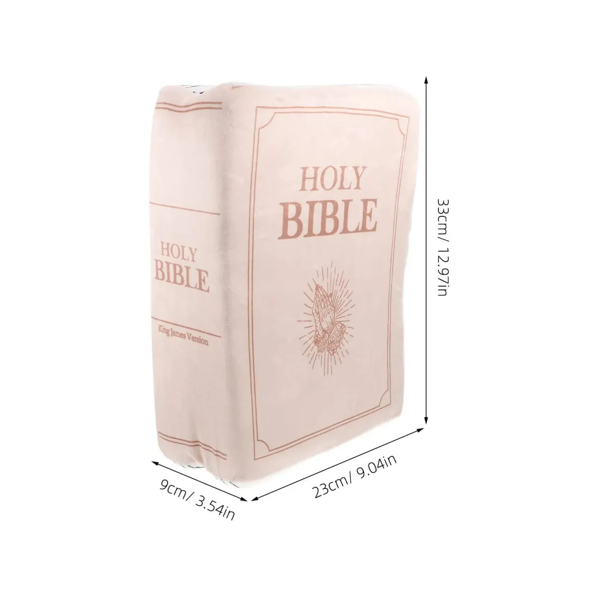 Bible Book Pillow Soft Creative Throw Pillow Decorative Couch Cushion Bible Fun Throw Book Small — image 7