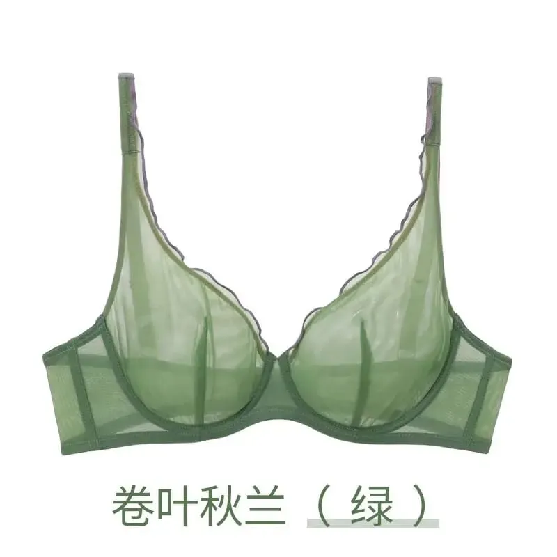 Γυναικείο σετ εσωρούχων χωρίς επένδυση Push Up Bra Full Cup Ελαφρύ καλοκαιρινό σουτιέν Push Up για γυναίκες Εξαιρετικά λεπτό σουτιέν στήριξης Best Seller — image 9