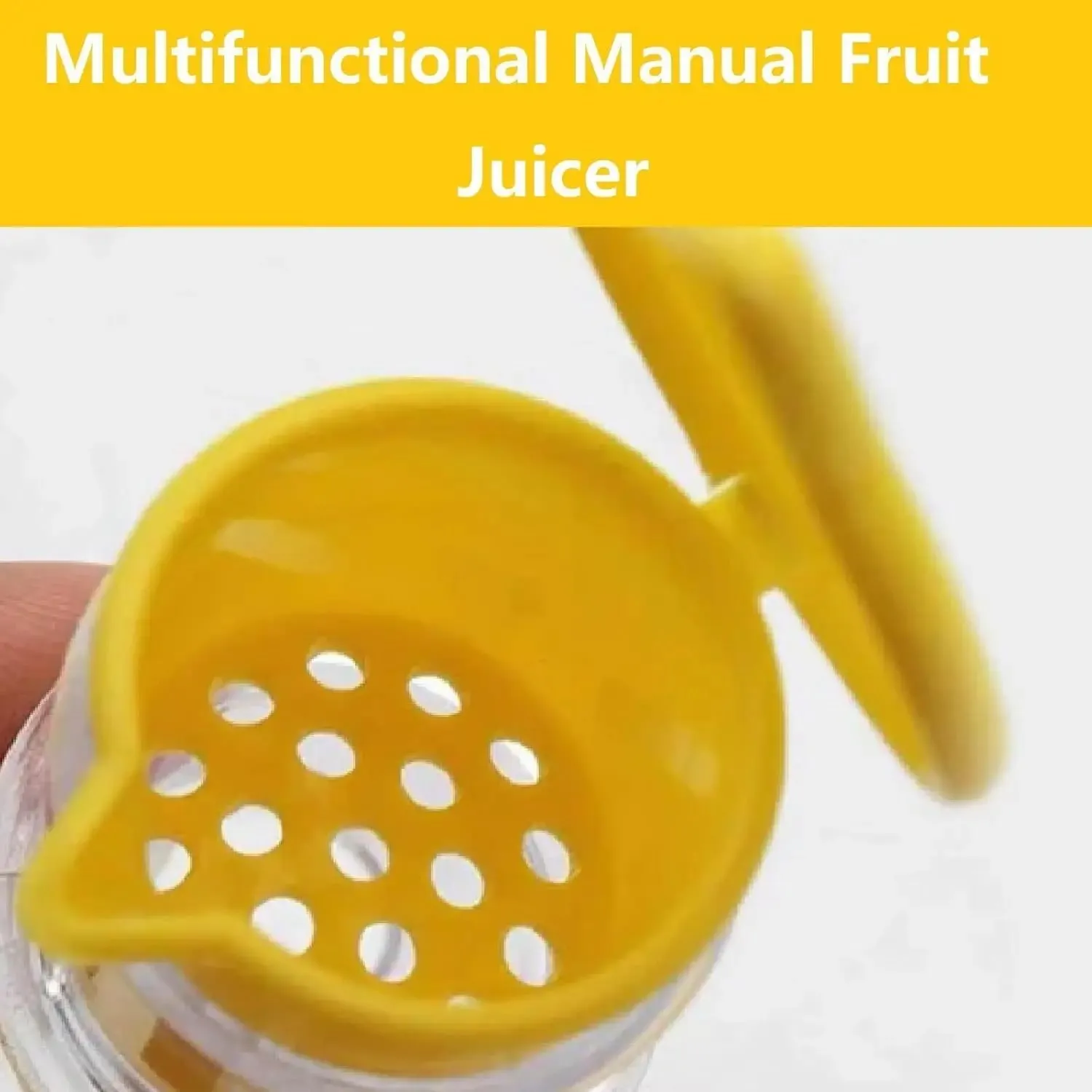 2/1Pcs Manual Lemon Juicer Portable Lemon Squeezer Washable For Lemon Orange Limes Citrus Easy Juice Extractor Kitchen Sttuff — image 7