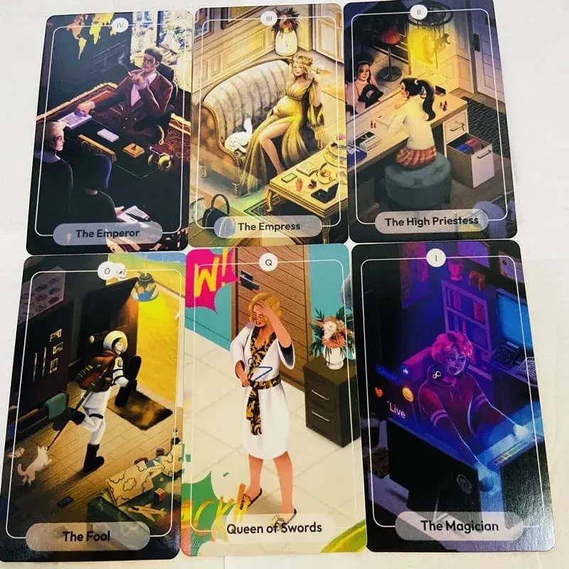 78 Stories Tarot Cards A 79 Cards Tarot Deck English Version Fortune Telling Divination Deck Game For Family Party Women — image 2